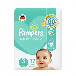 Pampers, size 3, diaper 17