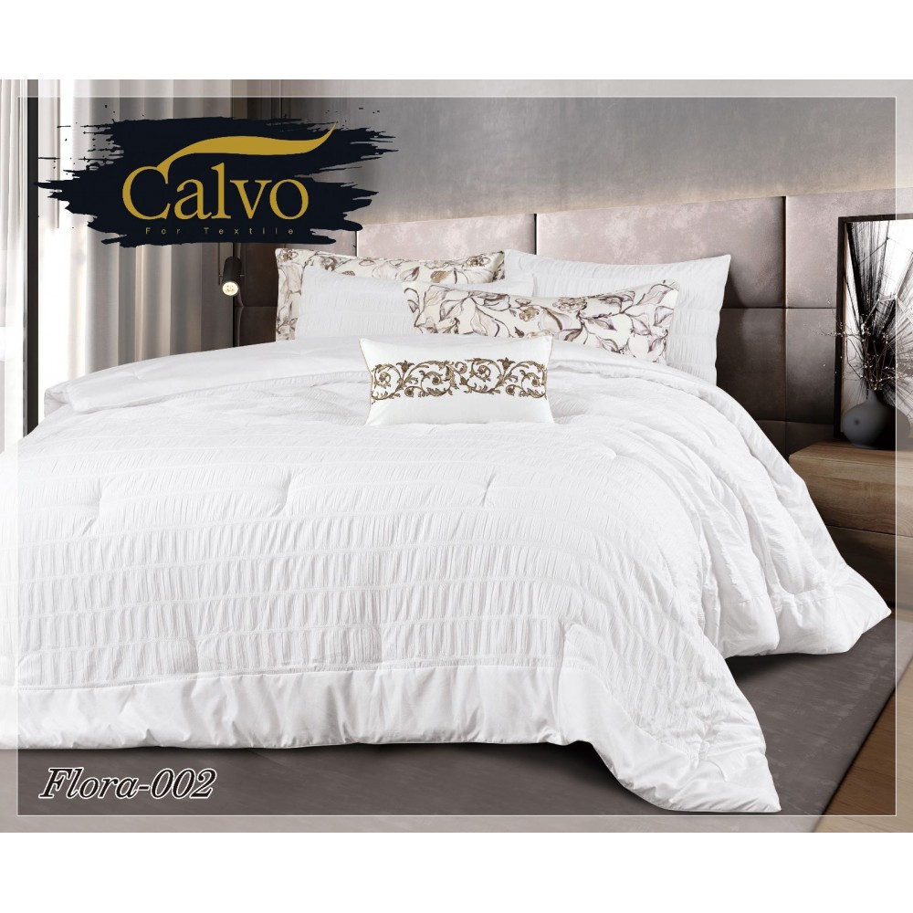 Calvo Flora comforter set, 7 pieces