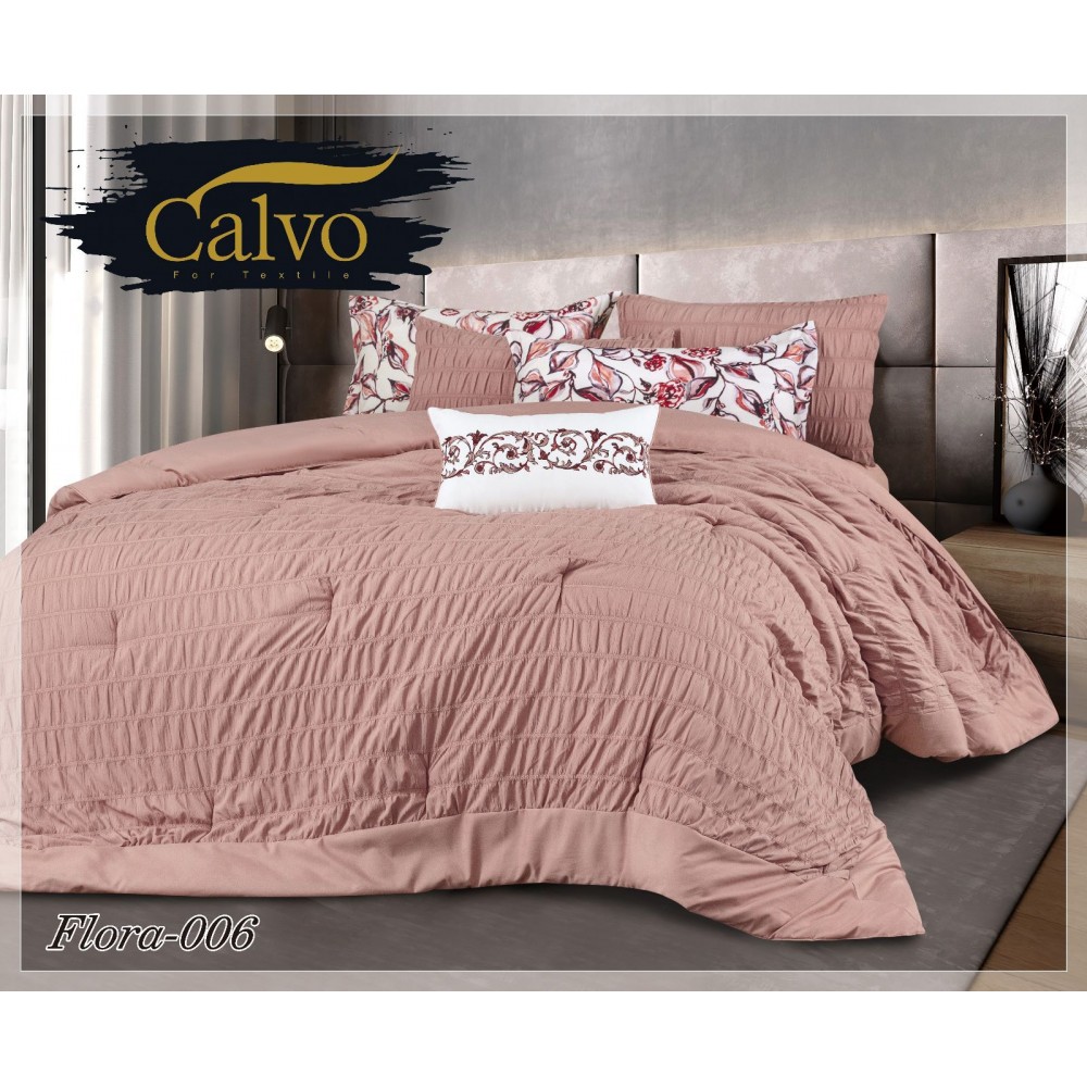 Calvo Flora comforter set, 7 pieces