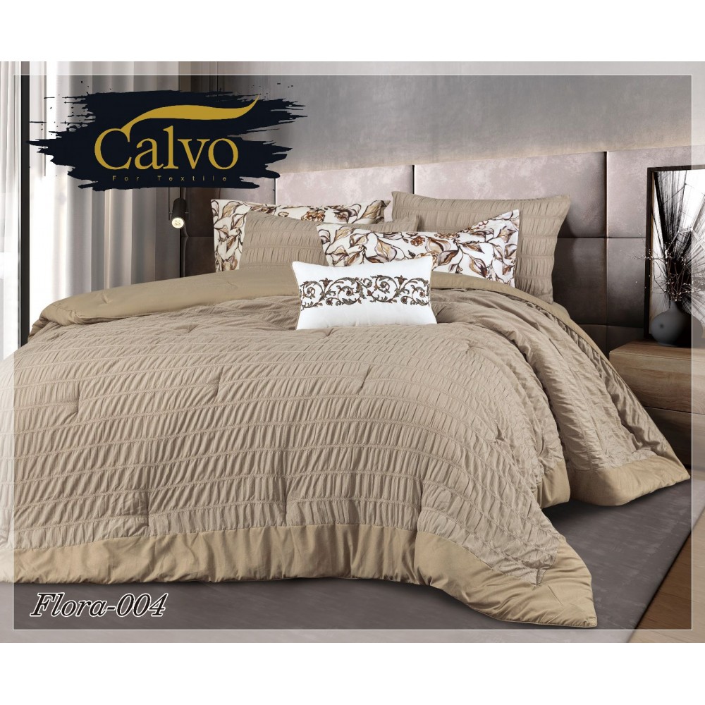 Calvo Flora comforter set, 7 pieces