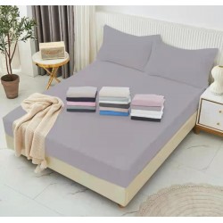 Plain fitted sheet, diamond brand
"