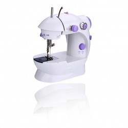 Portable mini sewing machine with double speed with automatic light