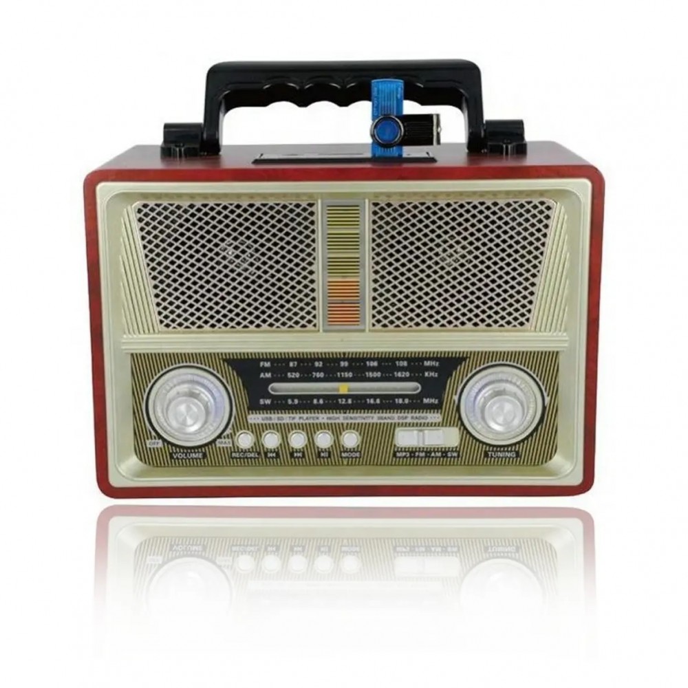 Classic radio style bluetooth speaker