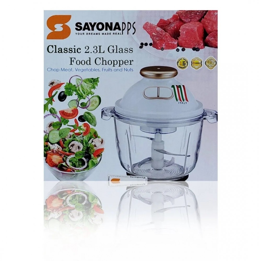 Glass vegetable and meat slicer