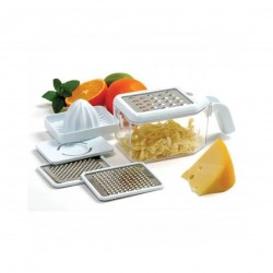 Manual grater and juicer