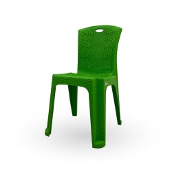 Large green colored chair