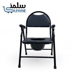 Bath chair with back and armrest