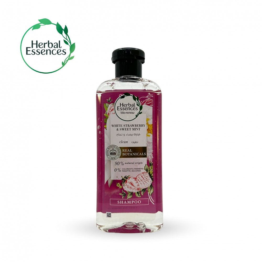 Herbal shampoo strawberry and mint 400 ml