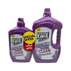 Kwik Shine Disinfectant Ultra Clean Pine 3 Liter + Kwik Shine Disinfectant Ultra Clean Mixed 1.5 Liter Free